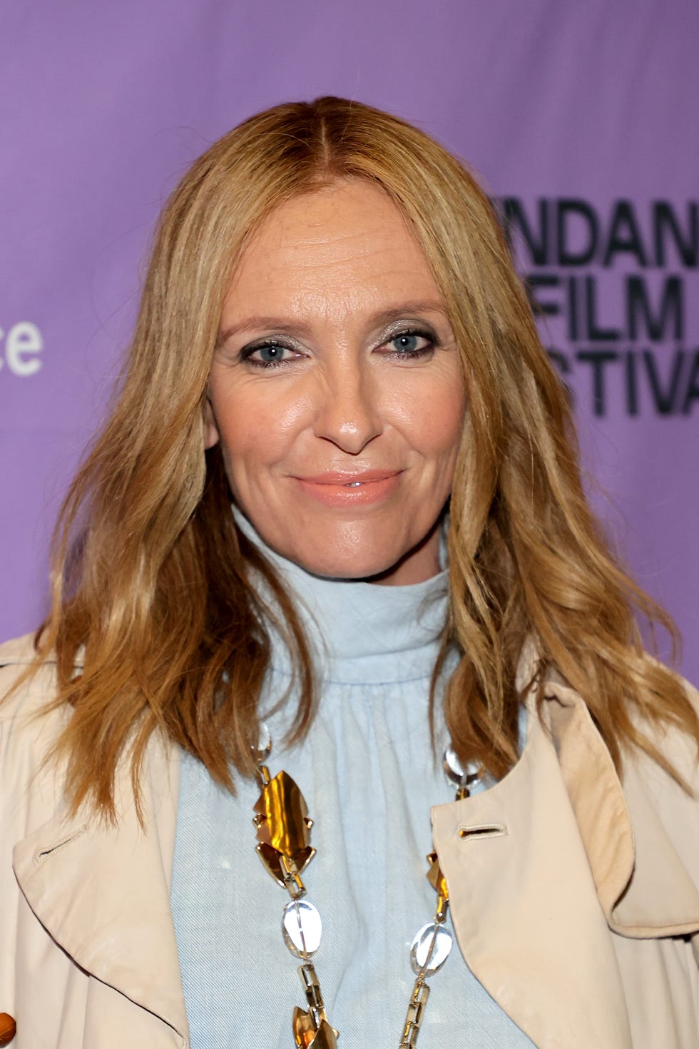 summer hair colors  toni collette dark honey