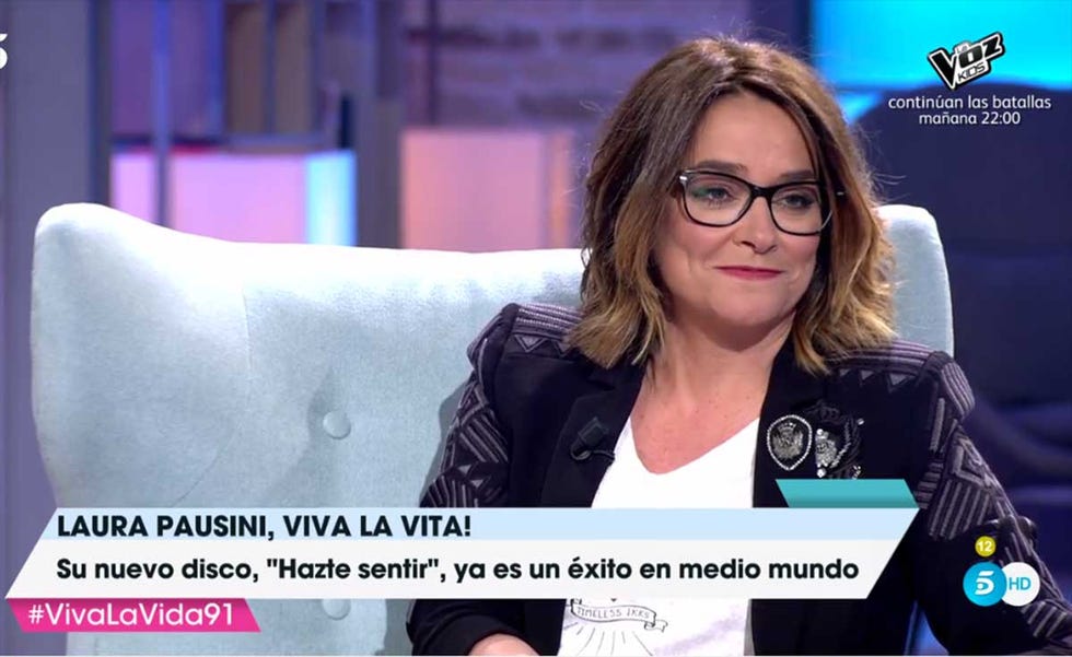Toñi Moreno se pone colorada en 'Viva la vida'