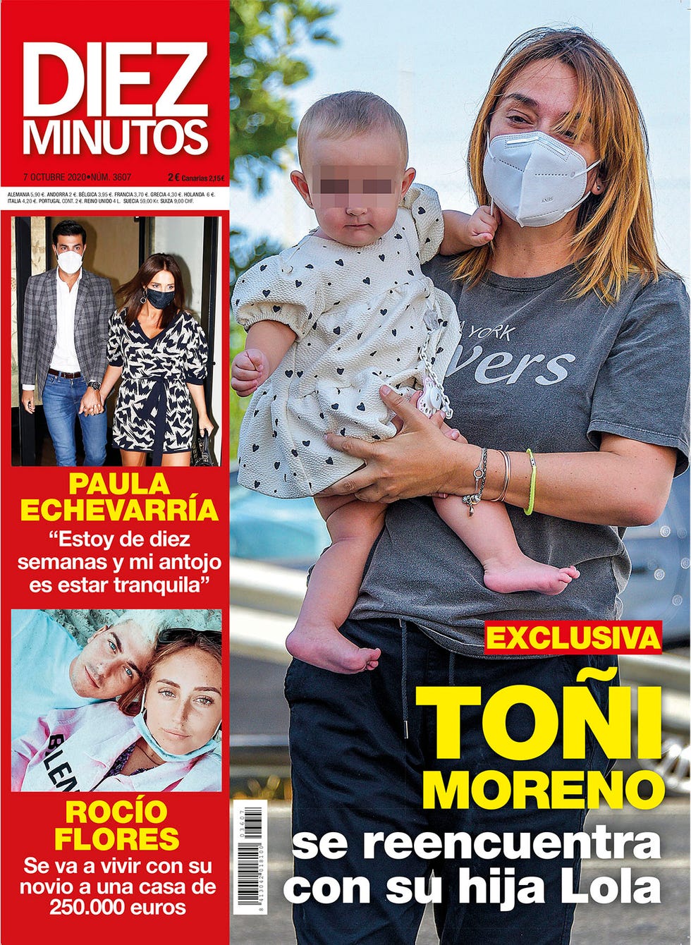 portada diez minutos toñi moreno se reencuentra con su hija lola en sevilla