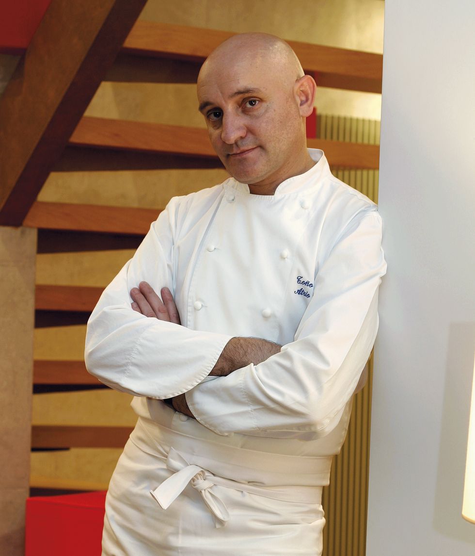 Toño Pérez, chef del restaurante Atrio
