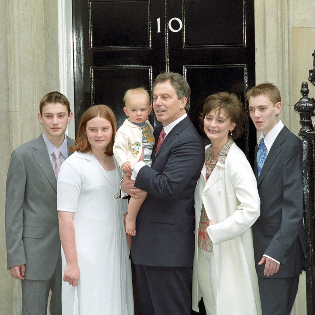 Who are Prime Minister Tony Blair's 4 Children and Wife?