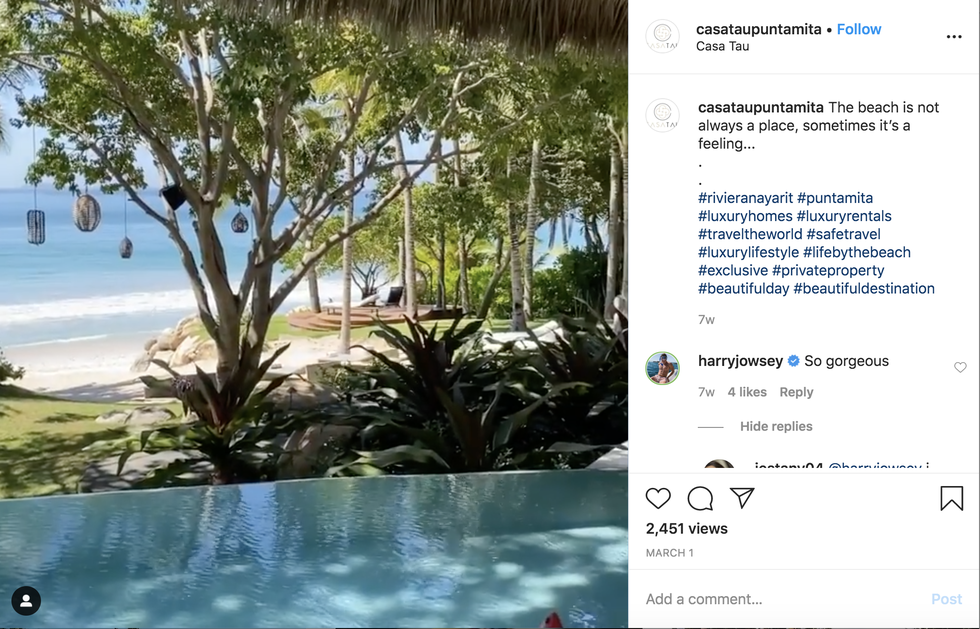 casa tau punta mita too hot to handle filming location harry comment