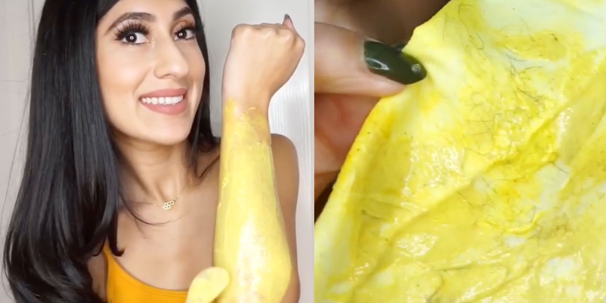 This Woman Used Toothpaste as a DIY Hair Remover and Im Shook  How to Wax  Your Skin At Home
