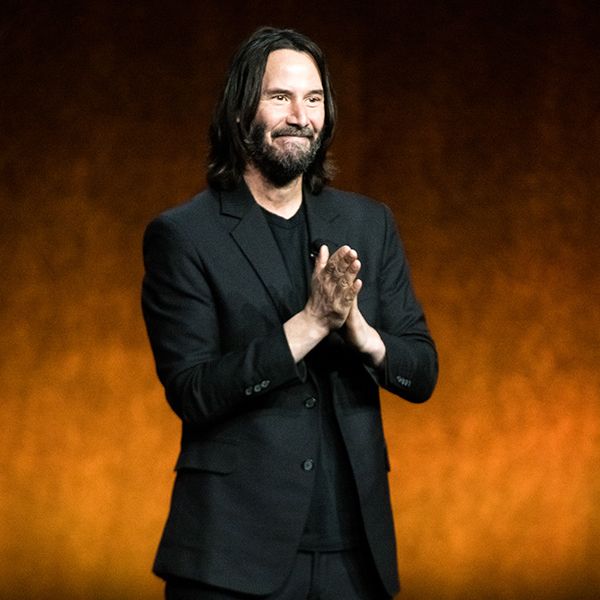 keanu reeves, who stars as neo in the matrix alone on stage presenting one of his films neo was one of the top one thousand baby boy names is 2021