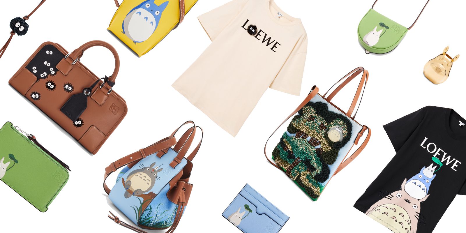 【極美品】希少♡LOEWE×となりのトトロ　コラボバック