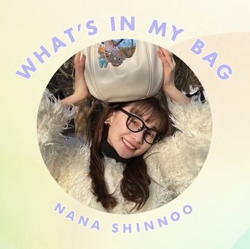 【おしゃれな人のバッグの中身】モデル、新野尾七奈の”what's in my bag？”