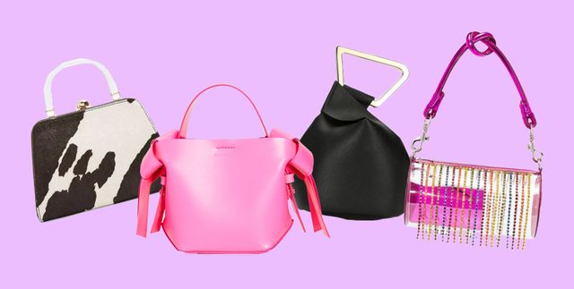 Pink, Bag, Product, Handbag, Fashion accessory, Magenta, Material property, Font, Shoulder bag, 