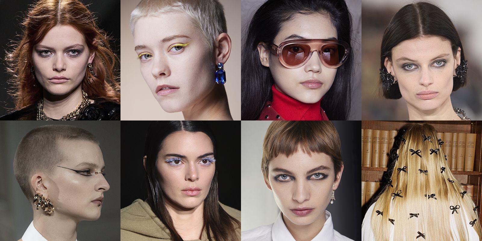 2023-24秋冬メイク&ヘアトレンド】スモーキーアイ/透明リップ 2023-24秋冬メイク&ヘアトレンド】スモーキーアイ/透明リップ