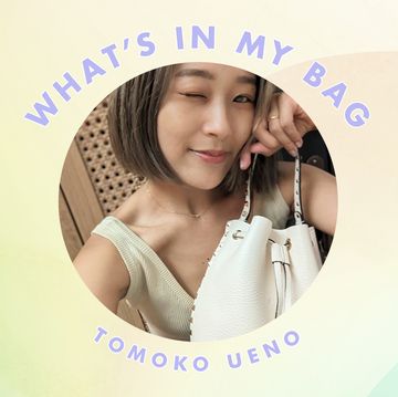 【おしゃれな人のバッグの中身】ラジオdjなどマルチに活躍する上野智子の”what's in my bag？”