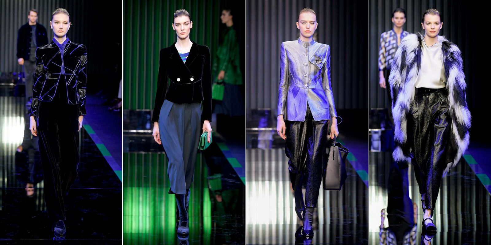 GIORGIO ARMANI / ジョルジオアルマーニ ラウンド グラス メンズ