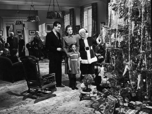 Чудо на улице. Чудо на 34-й улице 1947. Фильм чудо на 34 улице. Miracle on 34th Street 1947. Натали Вуд чудо на 34 улице.