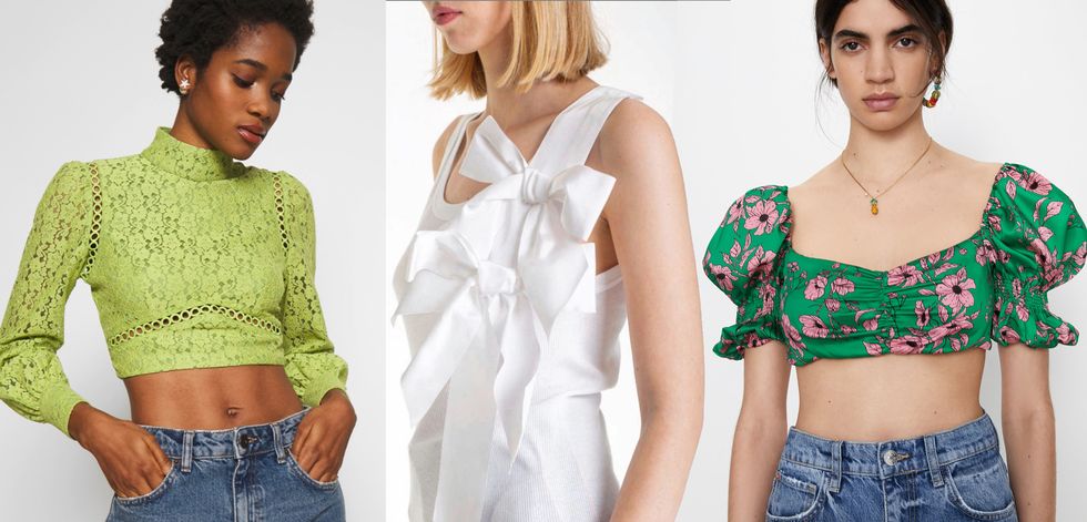 la tendenza della moda estate 2020 facilita la scelta degli outfit, fai abbinamenti furbi tra piccoli pezzi jolly come crop top, shorts, body e minigonne