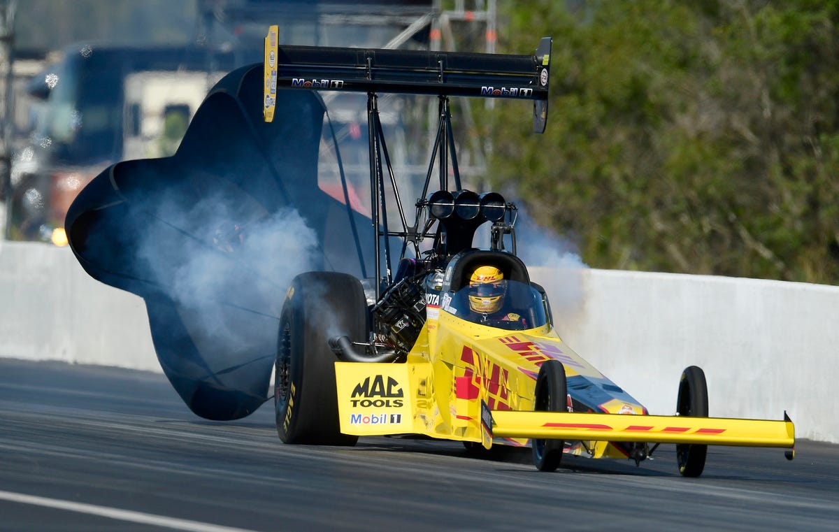 For NHRA's Langdon, zMAX Dragway Site of Life-Changing History