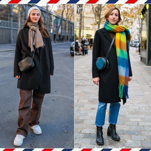 寒流來襲怎麼保暖？讓巴黎女孩教我們「一條圍巾」保暖穿搭法