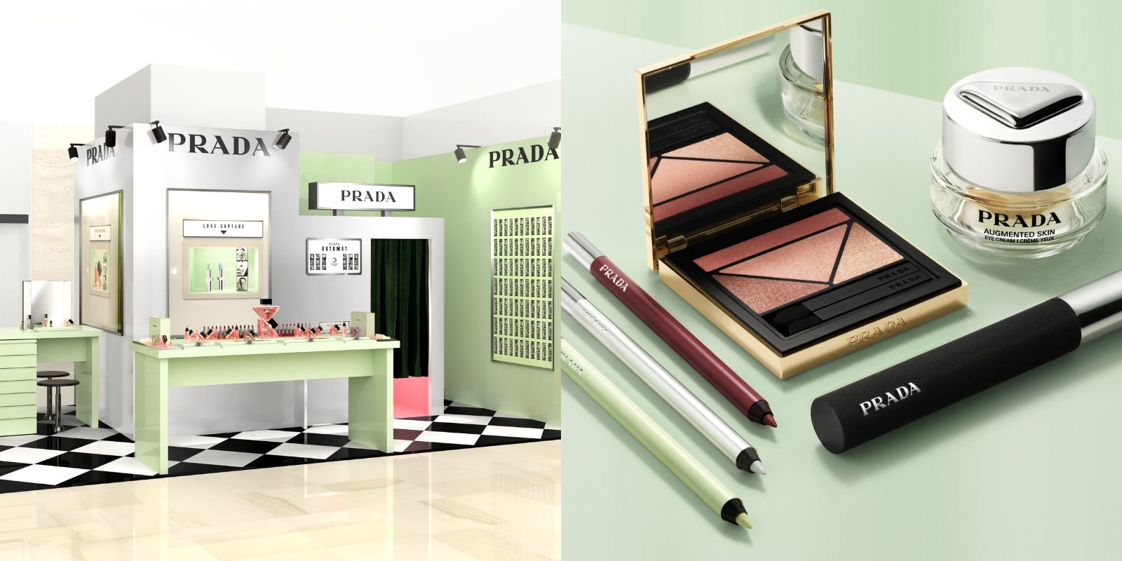 プラダ ビューティ＞伊勢丹新宿店に期間限定「PRADA LAND