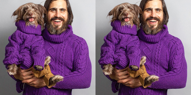 Let These Pictures of a Man Twinning With His Dog Melt Your Cold, Cold Heart