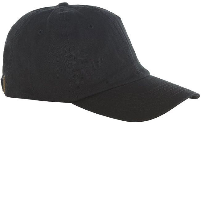 Solid Black Dad Hat | Double Portion Supply