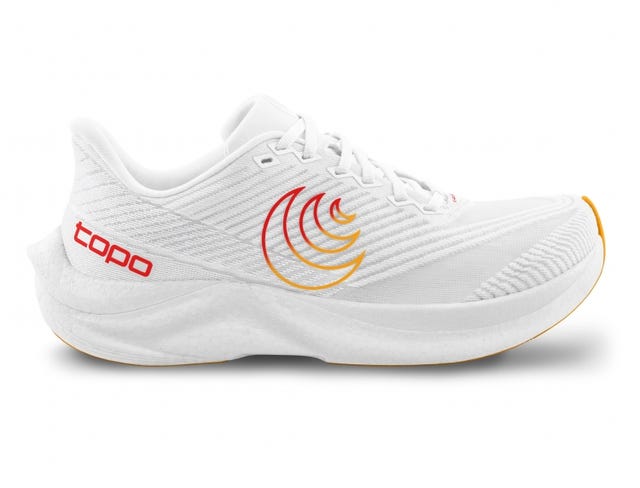 athletic running shoe designed for performance