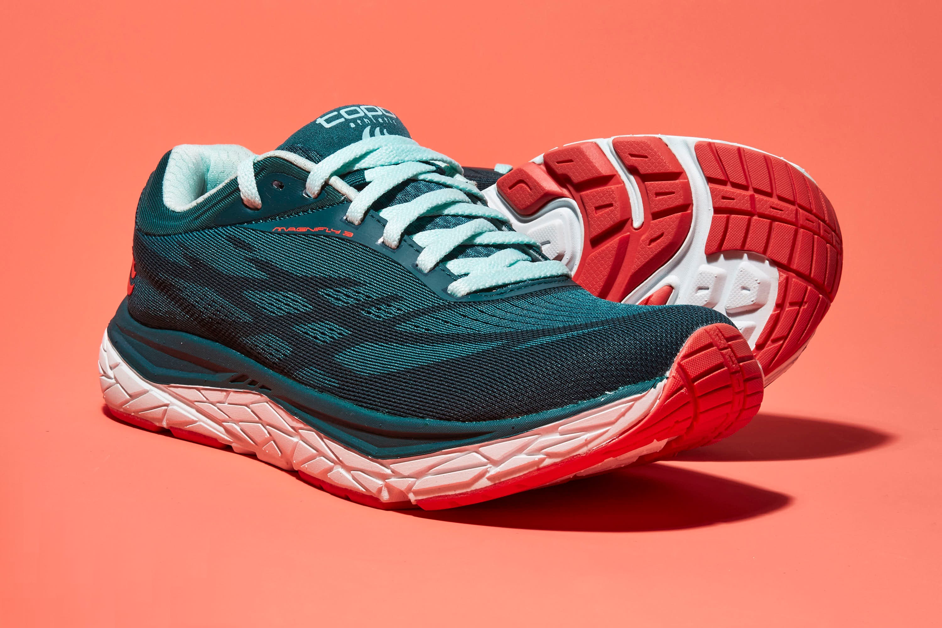 Footwear, Shoe, White, Red, Running shoe, Pink, Sneakers, Orange, Walking shoe, Outdoor shoe, 