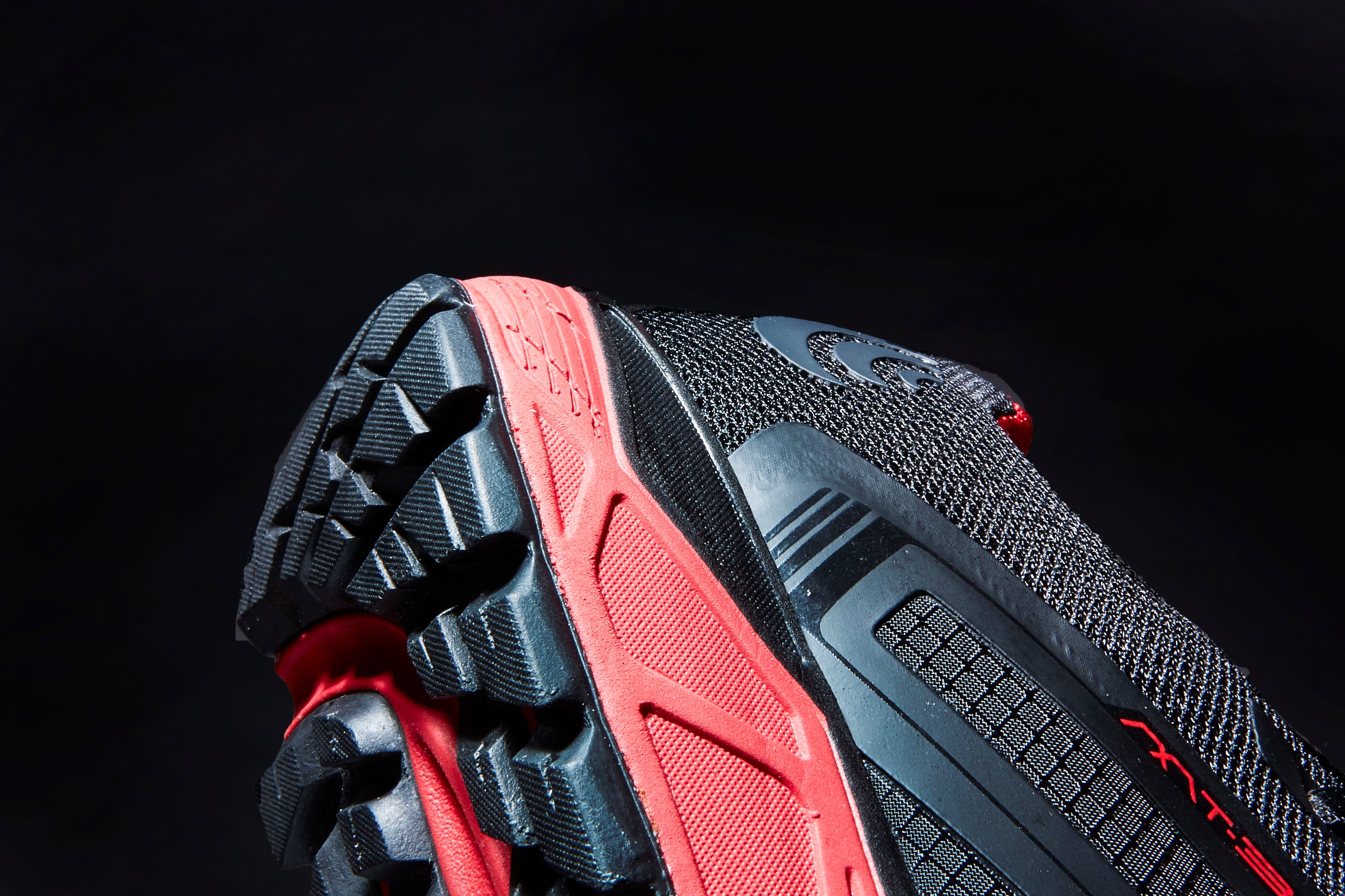 Black, Red, Footwear, Shoe, Carmine, Cleat, Athletic shoe, 
