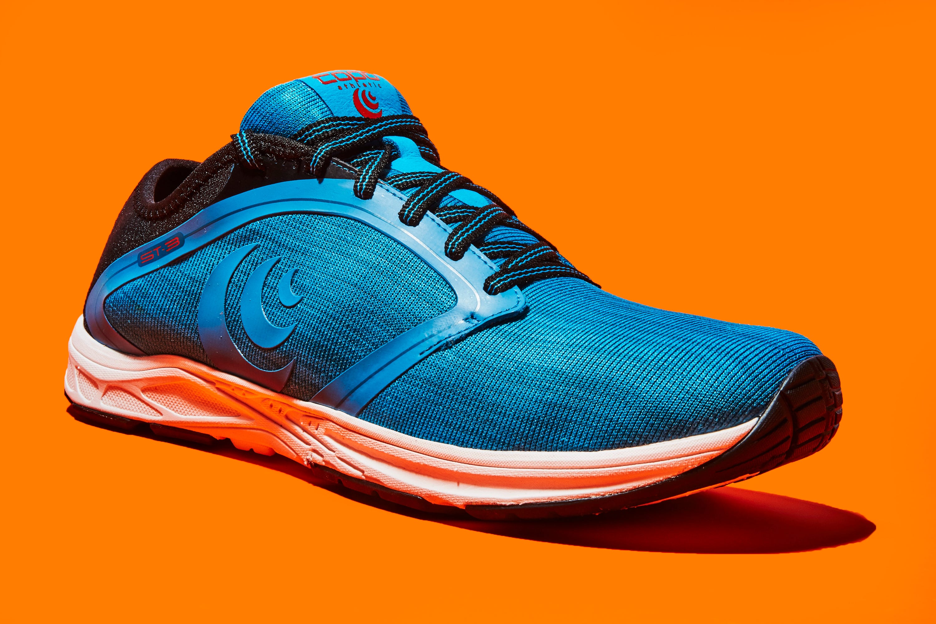 Shoe, Footwear, Blue, Orange, Running shoe, Walking shoe, Aqua, Outdoor shoe, Basketball shoe, Sneakers, 