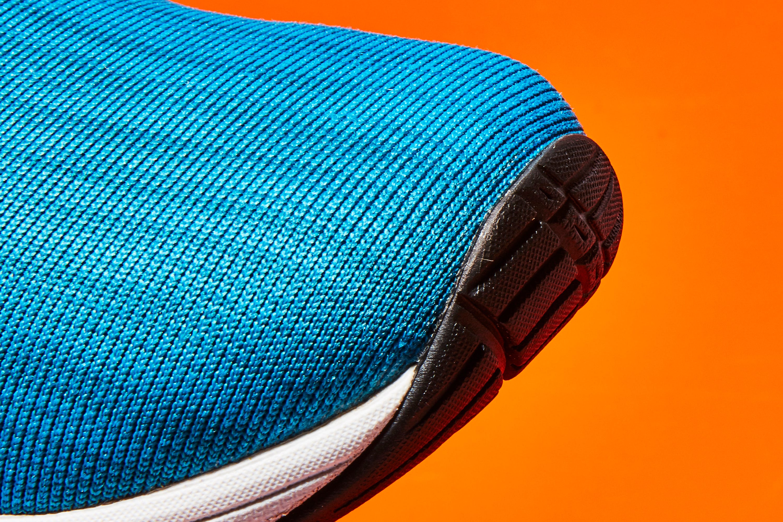 Blue, Orange, Electric blue, Turquoise, Footwear, Teal, Azure, Cobalt blue, Textile, Shoe, 