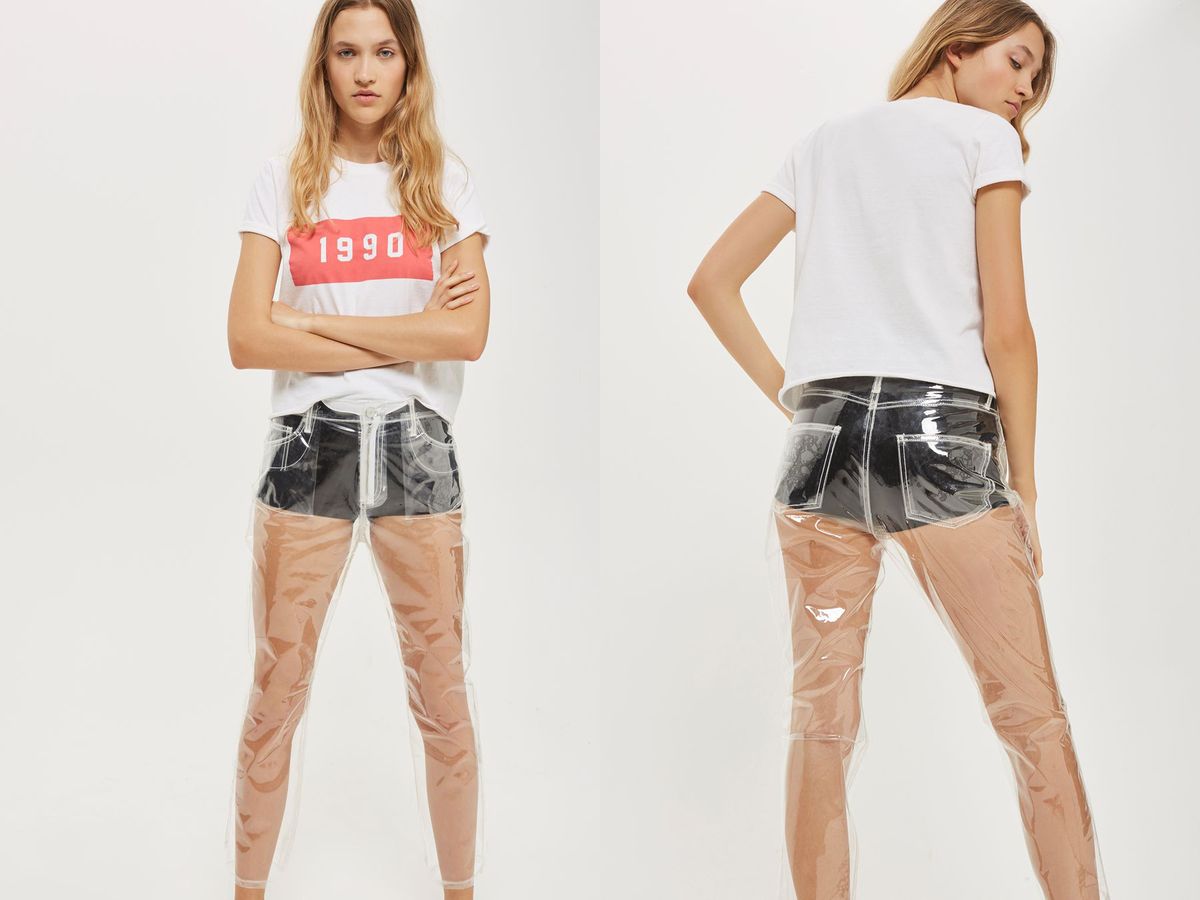 Topshop Is Selling See-Through Plastic Jeans, and Honestly Why?