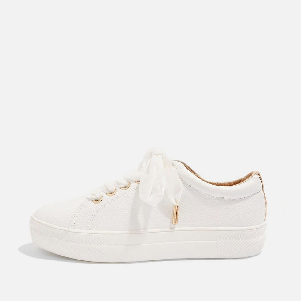 Topshop white trainers