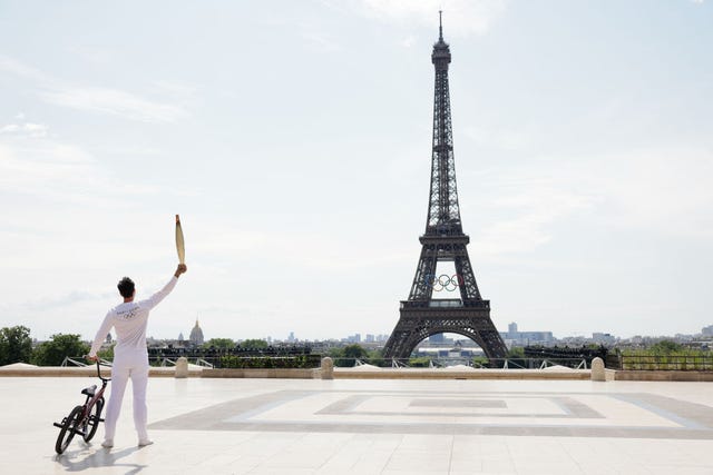 paris 2024 olympic games torch relay