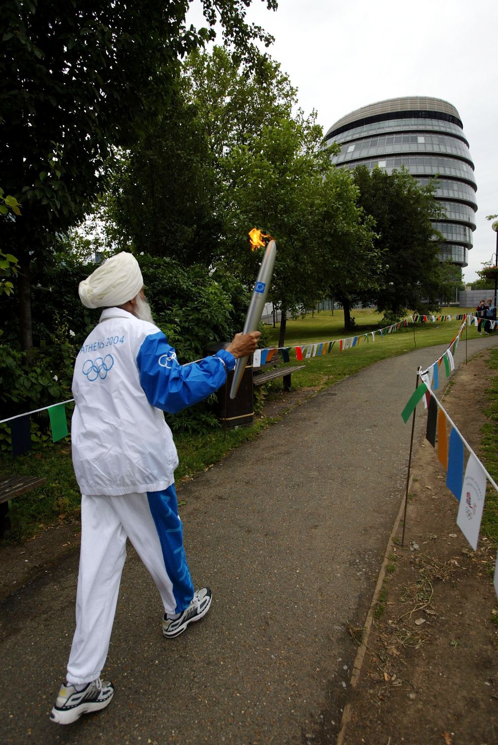 olympic torch relay, day 22