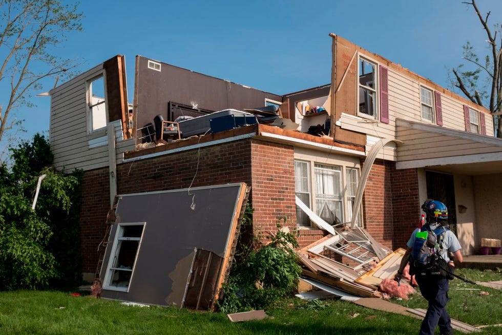 Photos of Tornado Damage to Ohio, Oklahoma, Missouri, and the Midwest