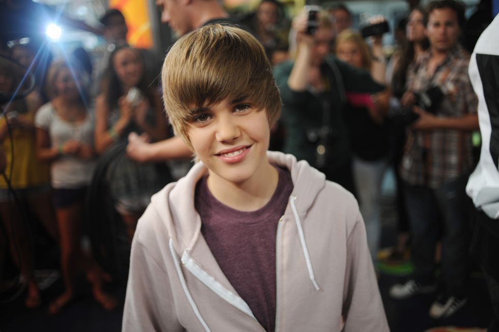 Toronto - August 7th, 2009: Justin Bieber poses at the Much Music Environment, August 7th, 2009. Bie