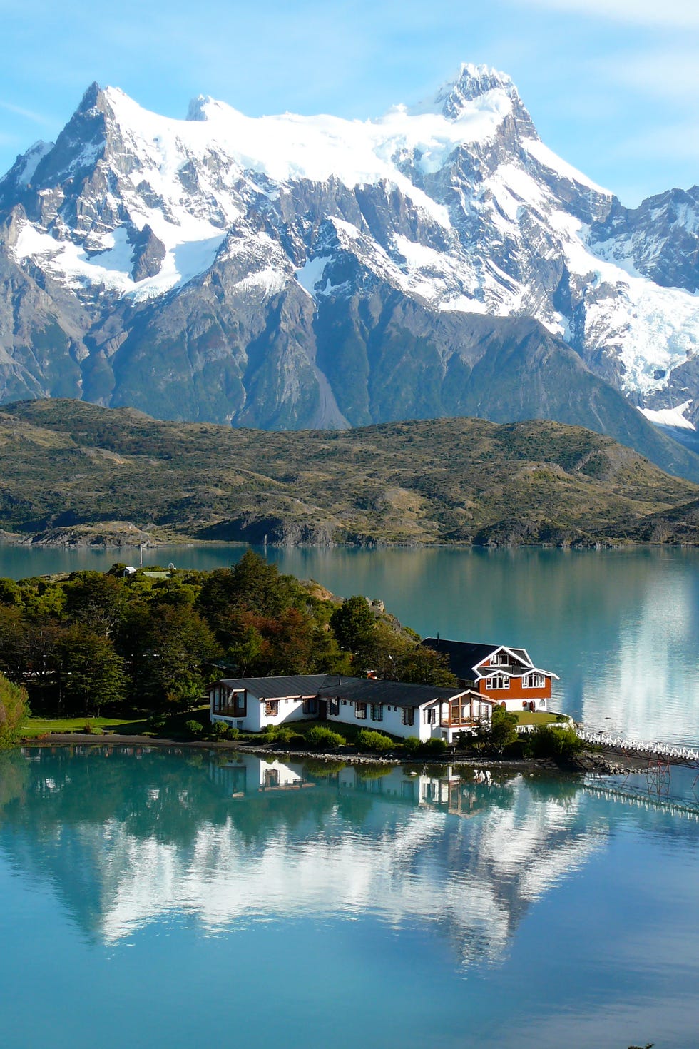 Torres del Paine Pehoe Gölü Torres del Paine Pehoe Gölü