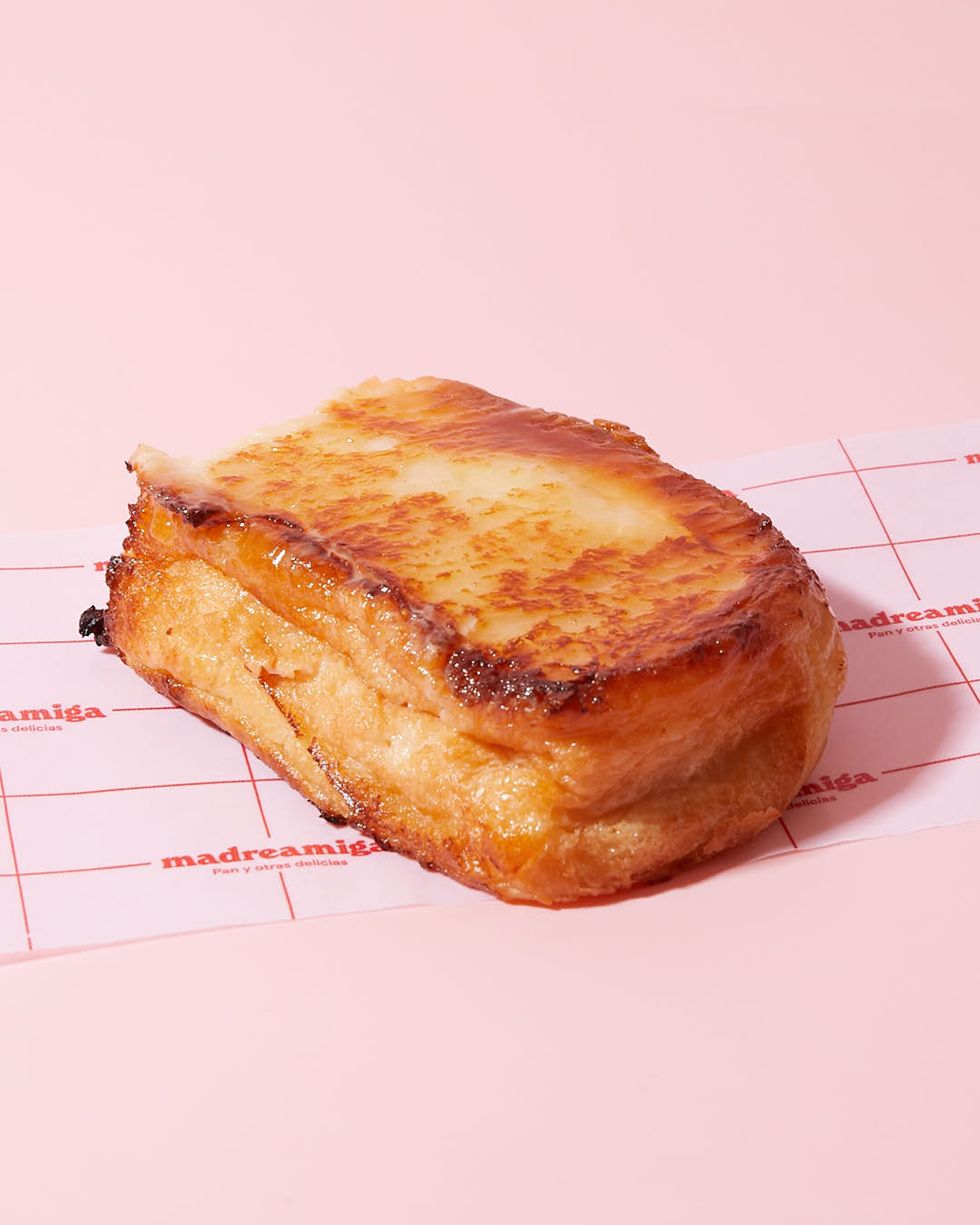 a piece of food on a paper