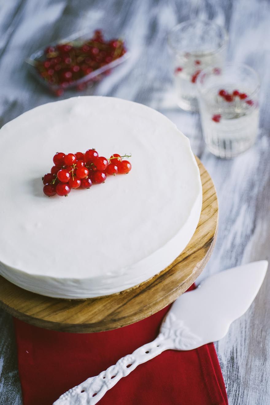 Torta fredda yogurt e fragole - Sonia Peronaci