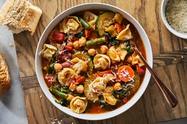 Tortellini Minestrone Soup tortellini minestrone soup