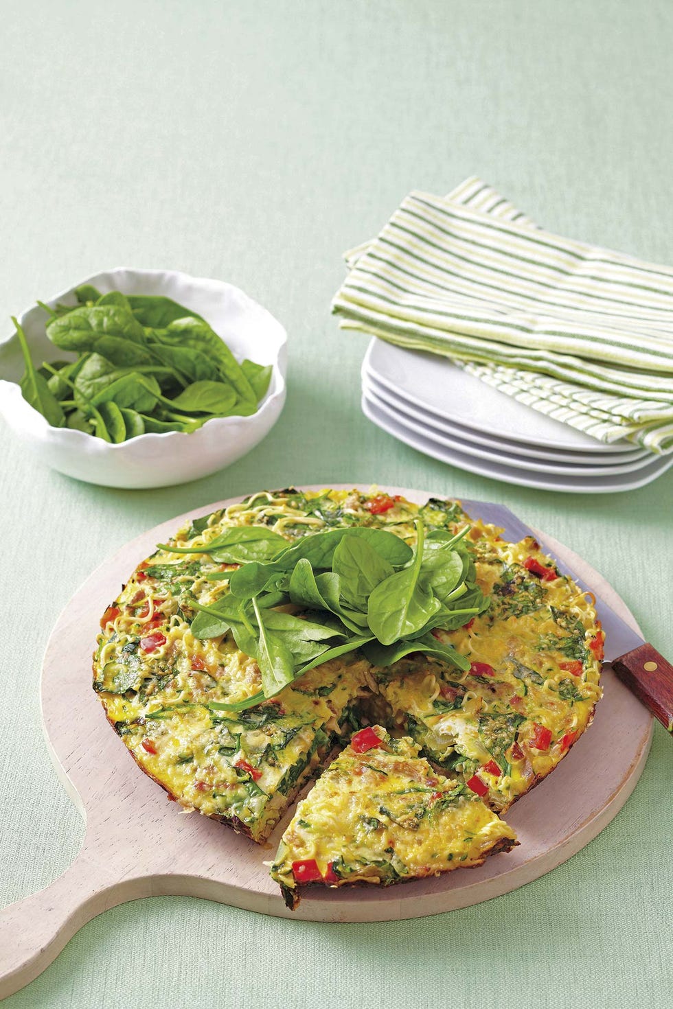 tortilla murciana de pimientos