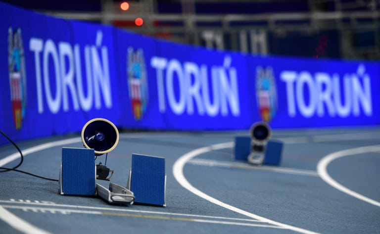 los tacos de salida del europeo de atletismo de torun 2021 en polonia