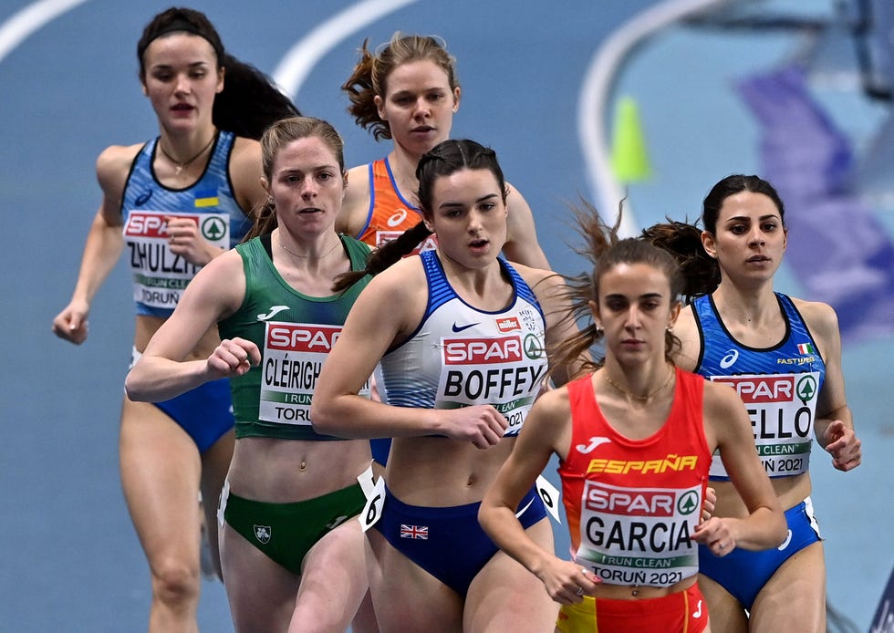 daniela garcía lidera su serie de 800 metros en el europeo indoor de atletismo de torun 2021