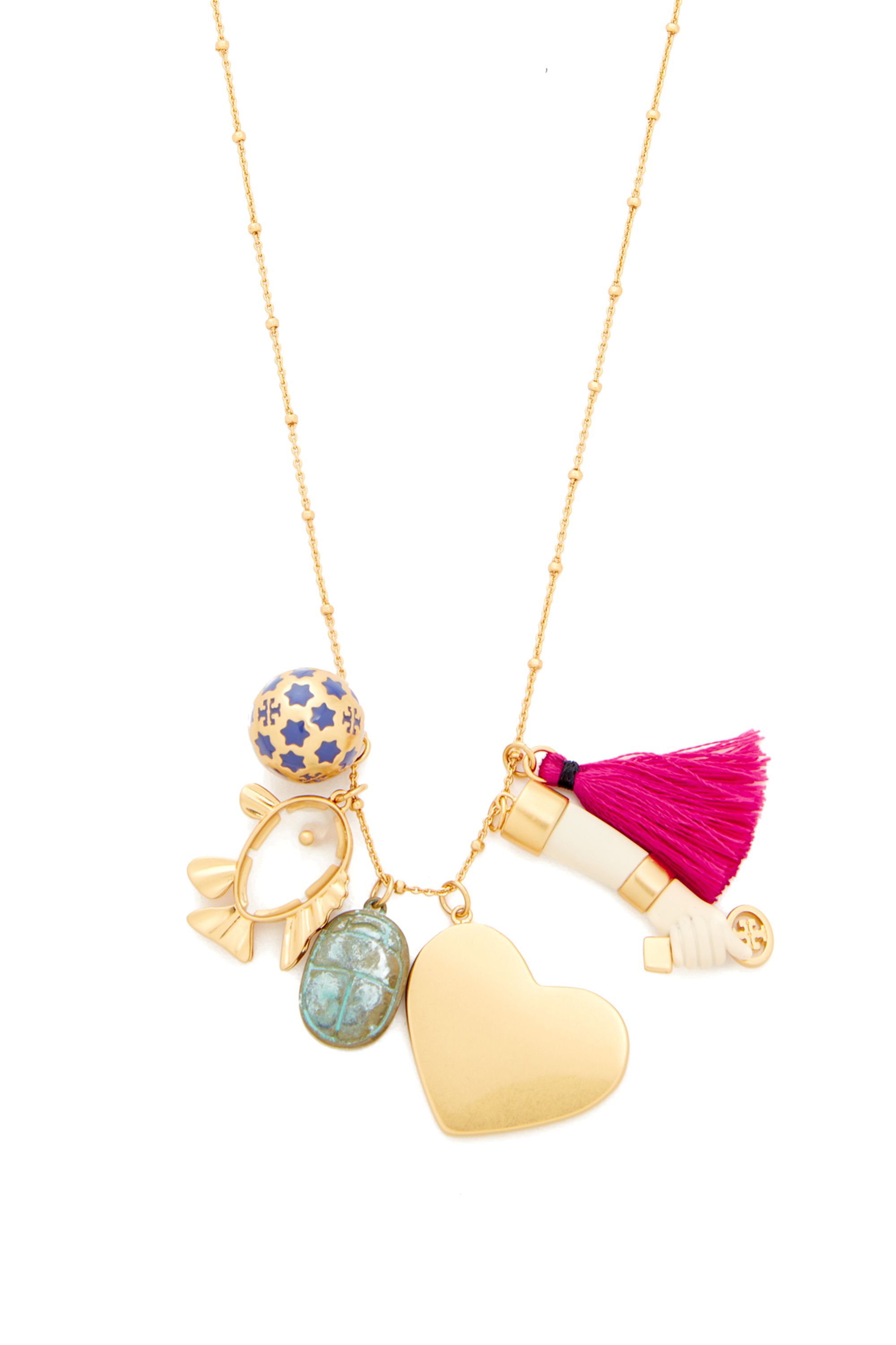 Shop Sydney Evan 14k Gold & Diamond Luxe Multi-Charm Necklace