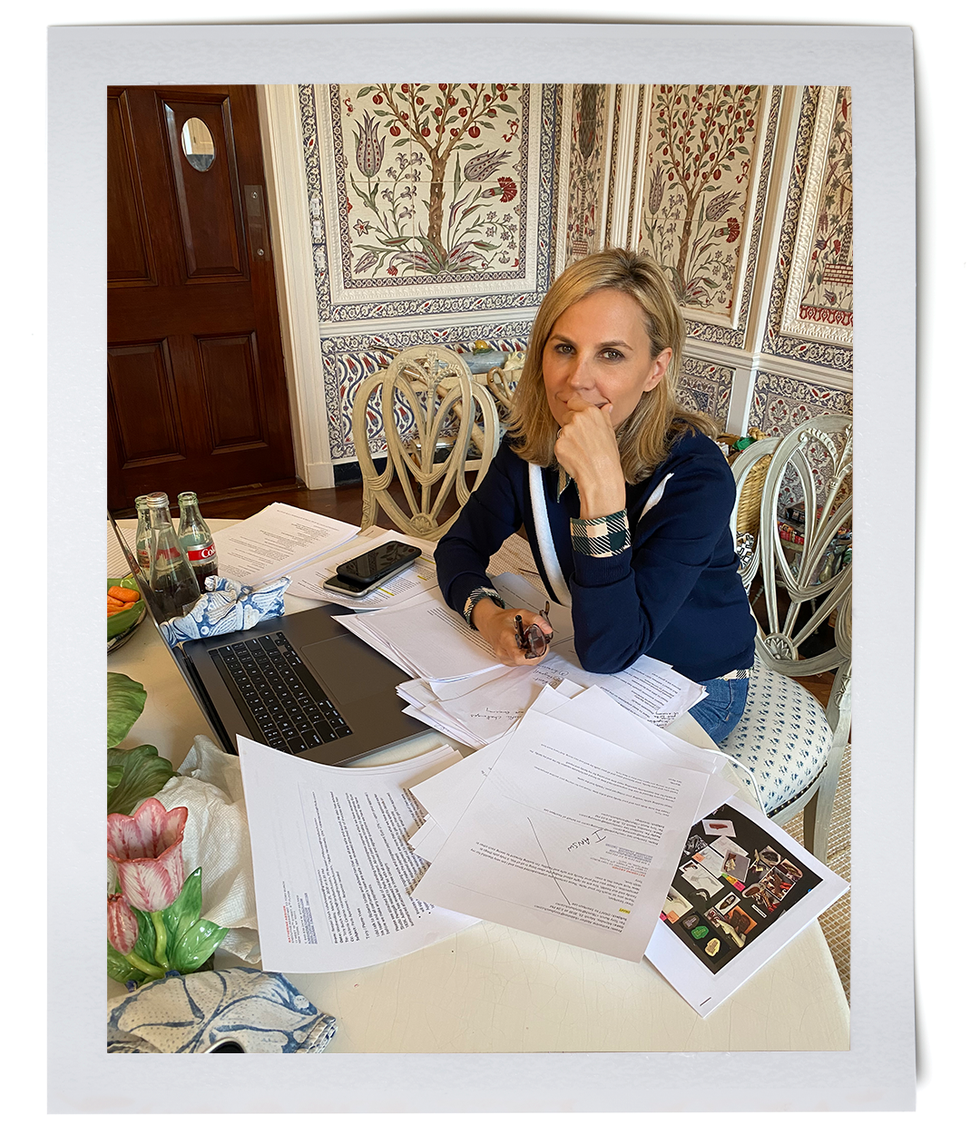 Tory Burch quote: I've been writing an ongoing letter to my children  since