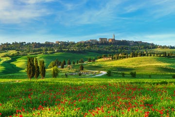 vista su pienza