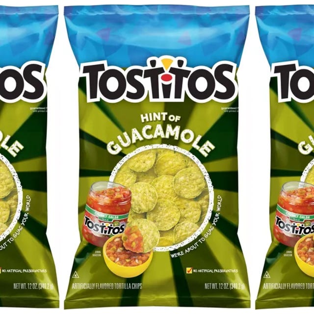 tostitos hint of guacamole chips