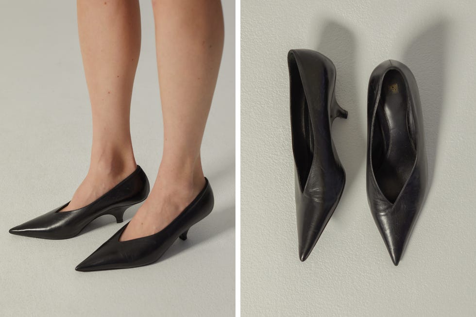 a person wearing high heels