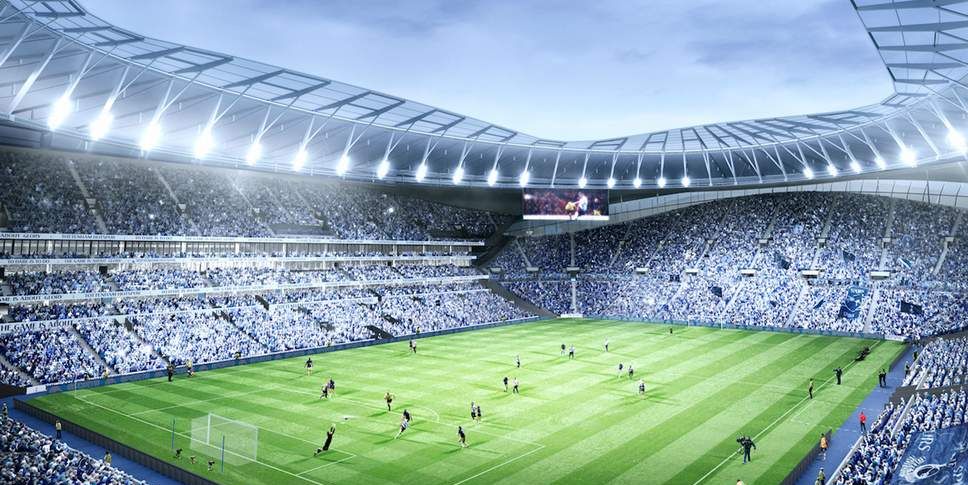 Tottenham Hotspur New Stadium — Tottenham Stadium Retractable Pitch