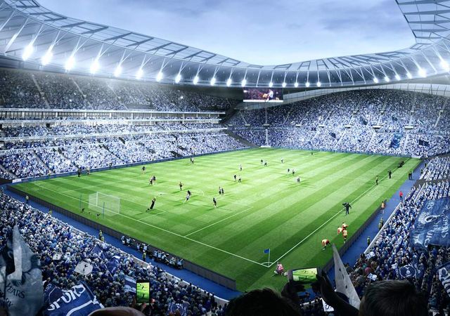 The New Tottenham Hotspur Stadium