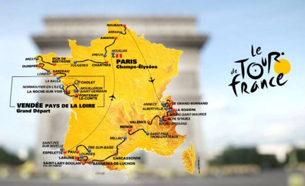 Tour de France, Tom Dumoulin, etappeschema, 2018, ASO