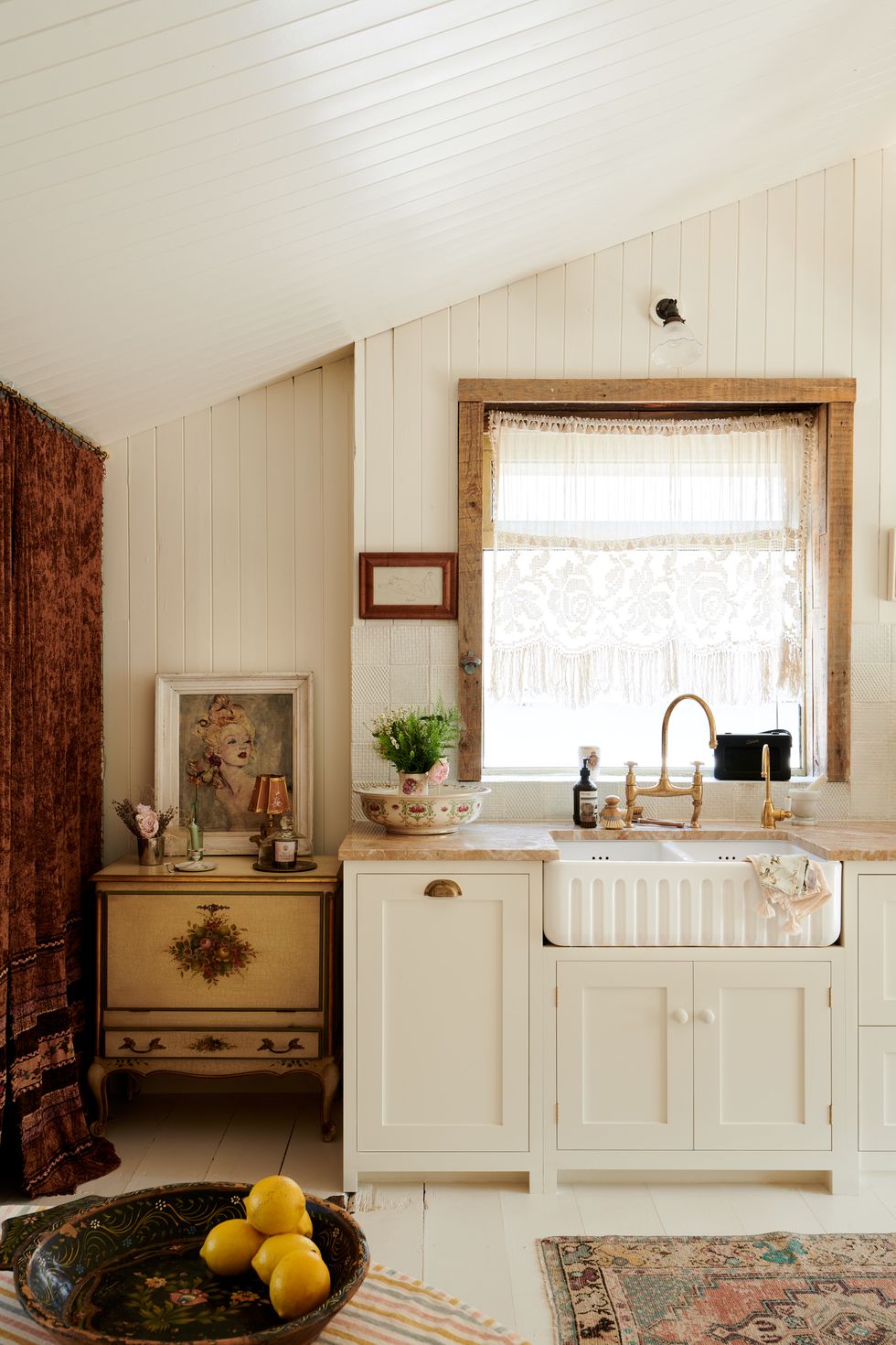 See Pearl Lowe's Beach House Kitchen Makeover in East Sussex