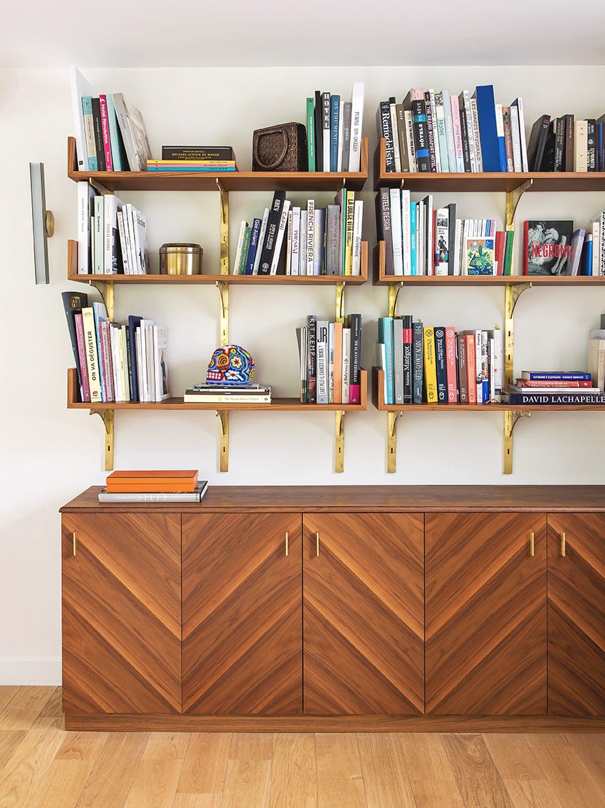 touriste founders paris home bookshelves