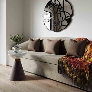 taupe couch